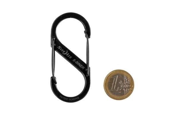 Nite Ize S-Biner Steel #3 Black