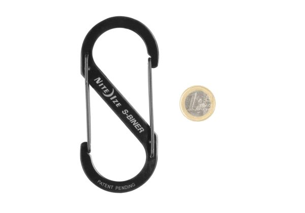 Nite Ize S-Biner Steel #5 Black