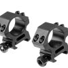 Pirate Arms 25.4mm Low Type Mount Rings Black