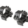 Pirate Arms 25.4mm Low Type Mount Rings Black