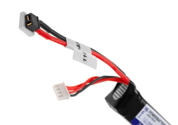 Pirate Arms LiPo 11.1V 1100mAh 20C Stock Tube Type Mini T-Plug Black