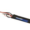 Pirate Arms Lipo 7.4V 1300mAh 20C Twin Type Black