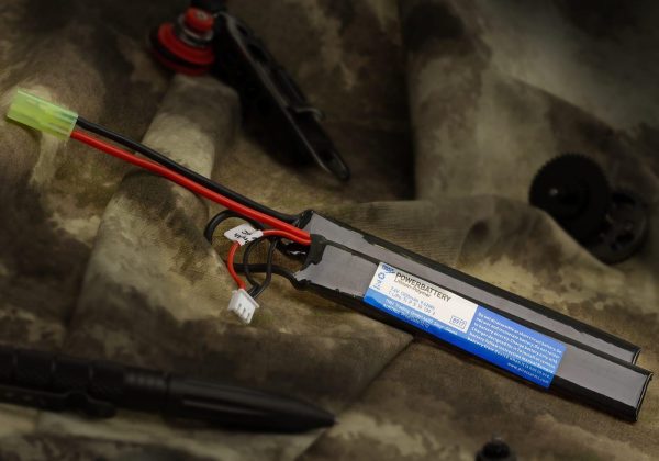 Pirate Arms Lipo 7.4V 1300mAh 20C Twin Type Black