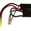 Pirate Arms Lipo 7.4V 1300mAh 20C Twin Type Black