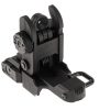 Pirate Arms M4SS Polymer Foldable Rear Sight Black