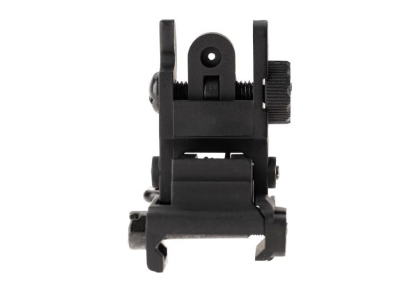Pirate Arms M4SS Polymer Foldable Rear Sight Black