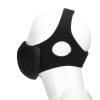 Pirate Arms Trooper Half Face Mask Black