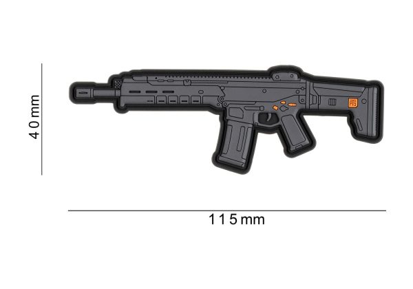 PTS Syndicate PTS 4.6" Masada PVC Patch Black