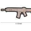 PTS Syndicate PTS 4.6" Masada PVC Patch Dark Earth