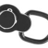 PTS Syndicate PTS Low Profile QD Sling Swivel -S Black