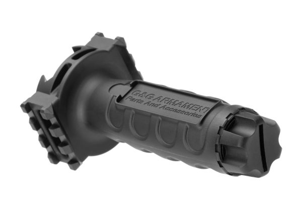 Railed Forward Grip Black