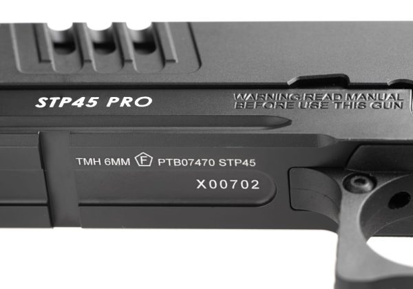 STP45 PRO 8 Inch GBB Black