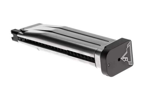 Taran Tactical Magazin Sand Viper GBB 28rds Silver
