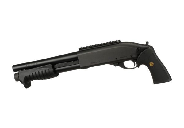 Tokyo Marui M870 Breacher Gas Shotgun Black