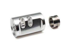 TTI Airsoft AAP01 Type-A Compensator 14mm CCW Silver