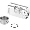 TTI Airsoft AAP01 Type-A Compensator 14mm CCW Silver