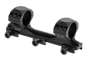 Vector Optics 30mm X-Accu One Piece 20 MOA Med Picatinny Mount Black