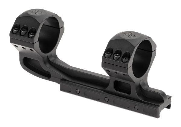 Vector Optics 34mm Cant 20 MOA One Piece High Picatinny Mount Black