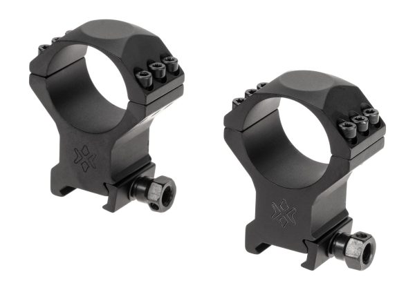 Vector Optics 34mm X-Accu High Profile Picatinny Rings Black