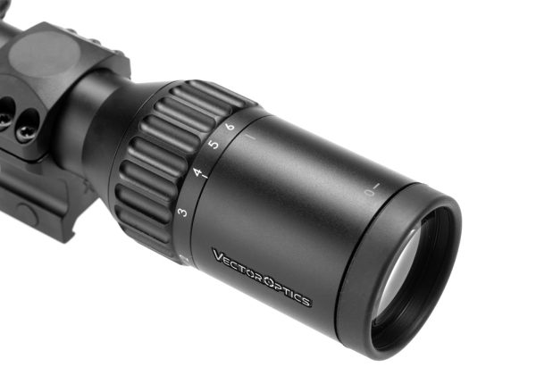 Vector Optics Continental X6 1-6x24 Fiber Black
