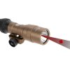 WADSN M300C Mini Scout Flashlight With Dual Switch IR LED Dark Earth