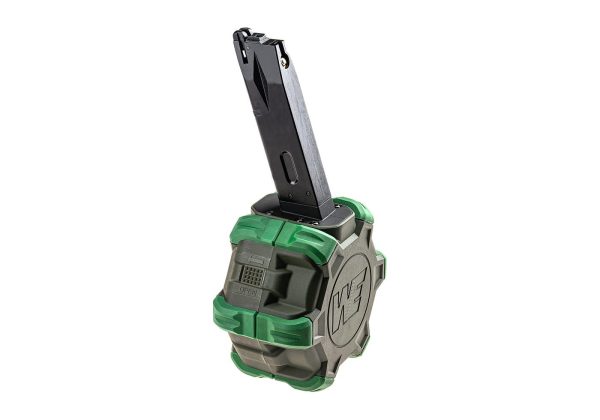 WE Drum Mag M92 GBB 350rds Green