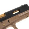 WE G-Force 17 BK Gold Barrel Metal Version GBB Desert