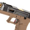 WE G-Force 17 SV Gold Barrel Metal Version GBB Desert