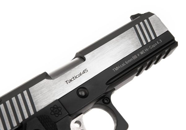 WE Hi-Capa 4.3 OPS Full Metal GBB Silver