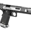 WE Hi-Capa 6 Force A Silver Barrel Full Metal GBB Dual Tone