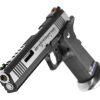 WE Hi-Capa 6 Force A Silver Barrel Full Metal GBB Dual Tone