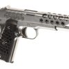 WE M1911 Hex Cut Full Metal GBB Silver