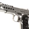 WE M1911 Hex Cut Full Metal GBB Silver