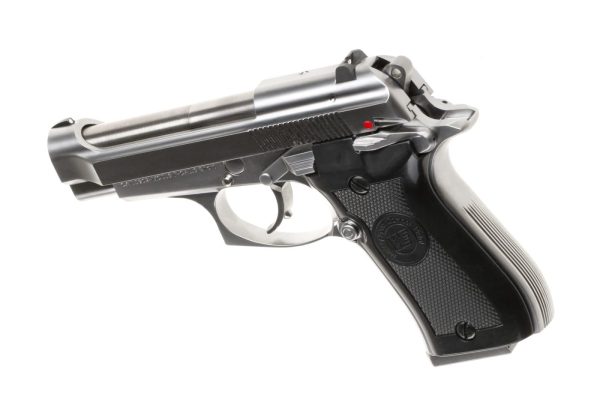 WE M84 Full Metal GBB Silver