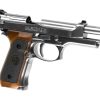 WE M92 Samurai Edge Biohazard Full Metal GBB Silver
