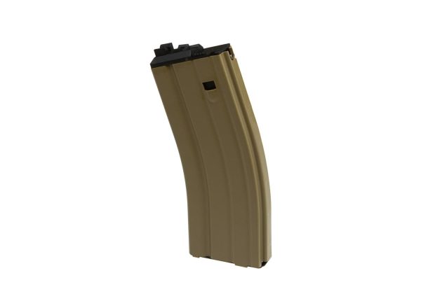 WE Magazin M4 / SCAR-L Open Bolt V2 GBR 30rds Desert