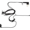 Z-Tactical Bone Conduction Headset Motorola 2-Pin Connector Black