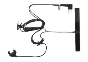 Z-Tactical Bone Conduction Headset Motorola 2-Pin Connector Black