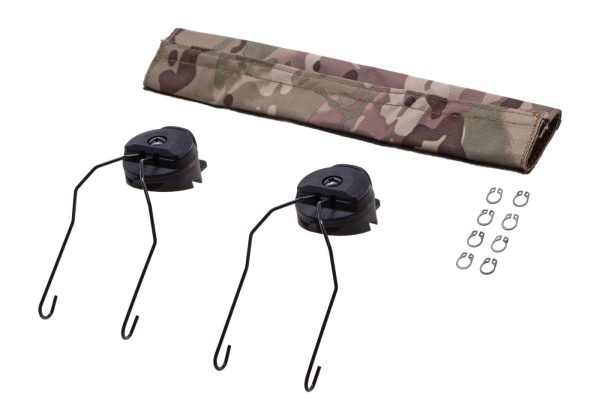 Z-Tactical Tactical Helmet Rail Adapter Set for SRD Black