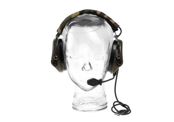 Z-Tactical Tier 1 Headset Military Standard Plug Foliage Green