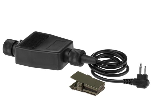 Z-Tactical zTEA PTT Motorola 2-Pin Connector Black