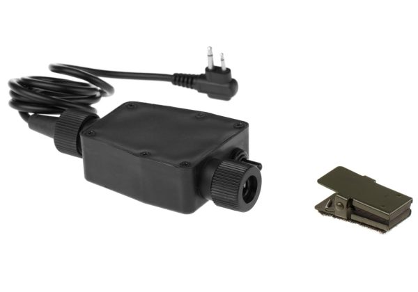 Z-Tactical zTEA PTT Motorola 2-Pin Connector Black