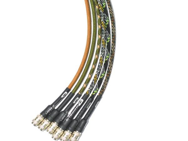 MANCRAFT HPA Hose MICRO DUAL QD 4 mm with Braid (106 cm) - Green