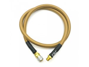 EPeS HPA S&F Braided Hose, 100 cm, QD Foster + 1/8 NPT - CB Coyote