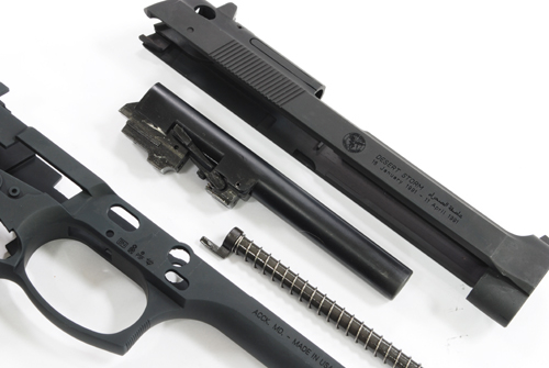 GUARDER Steel Barrel for MARUI M92F Military (Black)