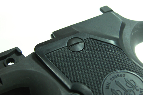 GUARDER Steel Grip Screw for MARUI M92F Military (Black)