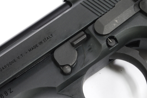 GUARDER Steel Disassembling Latch for MARUI M92F Military (Black)