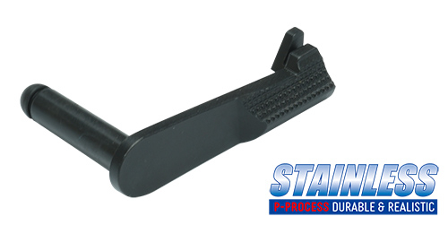 Stainless Slide Stop for MARUI M1911 (Black) GUARDER Stainless Slide Stop for MARUI M1911 (Black)