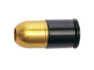 ASG granata da 40mm Gas Grenade for 65 BBs / 2 Paintball BBs - Gold / Black