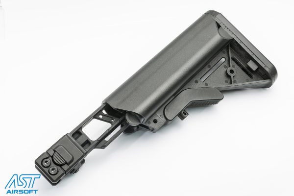 MAPLE LEAF tubo calcio VSR ML CNC Collapsible M4 / AR15 BufferTube for RIS Adapters and MLC-S2 VSR Kit - Black